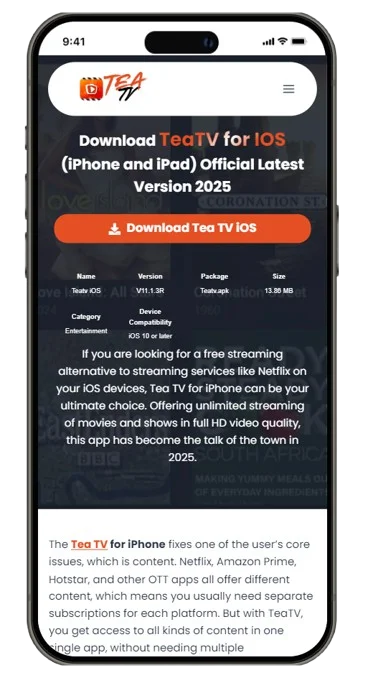 TeaTV for iOS